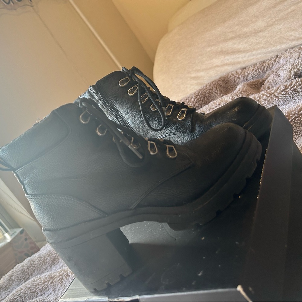 Black boots